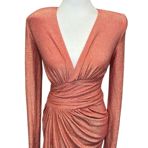 Alexandre Vauthier Elegant Long Sleeve Dress - Picture 5 of 8